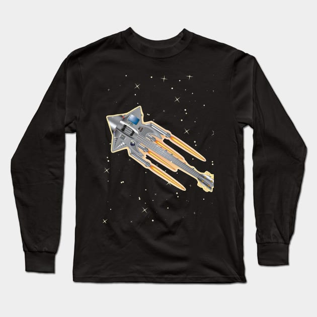 BOOTSY SPACE BASS Long Sleeve T-Shirt by Official Bootsy Collins Merchandie